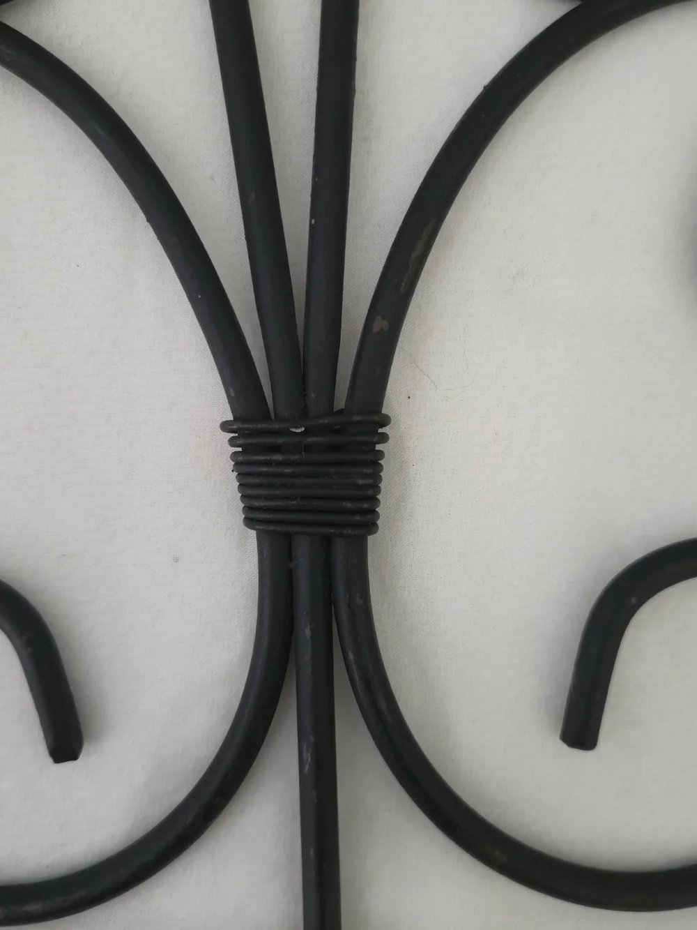 Elegant Black Decorative Scroll Wall Sconces – Pair of Metal Candle Holders